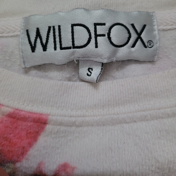 Wildfox Floral Sweatshirt - Picture 2 of 5